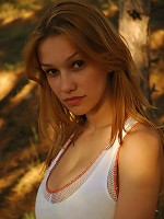 Damn sweet innocent looking amateur teen model with beautiful awesome big natural yummy globes